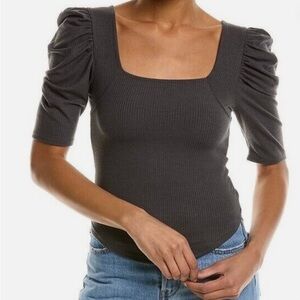 #111 FREE PEOPLE Balloon Sleeve T-Shirt Size XL